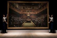 رکوردشکنی هنرمند خیابانی/۱۲ میلیون دلار برای نقاشی بنکسی