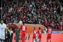 رختکن متشنج پرسپولیس پس از پنالتی چیپ؛ فریاد کریم بر سر علیپور