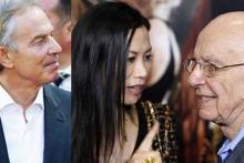 افشای رابطه غیراخلاقی تونی بلر و همسر مرداک! (+تصاویر)