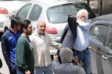 هجوم هواداران پرسپولیس به اتومبیل شفر