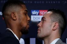 آنتونی جاشوا و ژوزف پارکر؛ رجزخوانی دو بوکسور شکست‌ناپذیر پیش از مسابقه