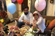 بهاره رهنما تصاویر جشن سالگرد ازدواجش را منتشر کرد (+عکس‌ها)