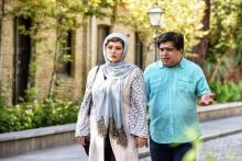 سحر قریشی و رضا شفیعی جم در عمارت مسعودیه