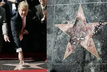 ستاره ترامپ در هالیوود حذف می‌شود؟