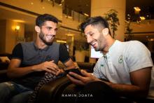 دیدار خرید پرسپولیس و رشید مظاهری در هتل آزادی