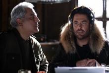 مدیری و گلزار دست به تسبیح شدند (+عکس)