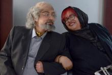 بهاره رهنما دست در دست بازیگر زنی که مرد شد