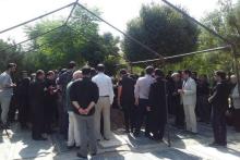 تشییع پیکر هنرمندی که با صدای خاصش در خاطرات ماندگار شد