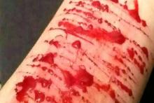 قتل زن انگلیسی توسط شوهرش در برابر دوربین آنلاین