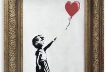 بنکسی نقاشی ۱ میلیون پوندی را پاره کرد/بهت و حیرت در حراجی