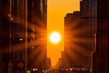 تصویر نجومی روز ناسا: تحویل سال در شیکاگو