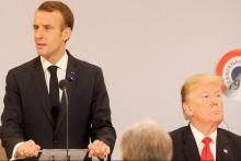 حمله توییتری ترامپ به ماکرون و فرانسه