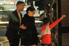 رونالدو رسماً از نامزدش خواستگاری کرد (+عکس)