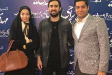 آزاده نامداری و همسرش در کنسرت مهدی یراحی (+عکس)