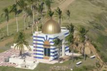 تصویری از معبد شیطانی جفری اپستین در جزیره جنسی‌اش