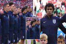 جنجال مدافع انگلیس؛ نخواندن سرود ملی!