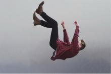 سلفی‌ مرگ با طوفان در میرداماد!