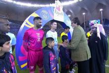 آمیتاب باچان نظاره‌گر دیدار رونالدو و مسی