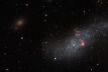 تصویر مخوف هابل از کهکشان کوتوله!