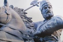 تصویر سلاح شخصی نادرشاه در حمله به هند واقع در موزه دهلی