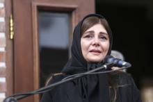 تیغ سانسور روی چهره هنگامه قاضیانی