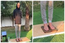 یک نجات‌یافته از سرطان، رکورد ایستادن طولانی روی میخ را شکست