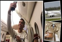 چوب حراج رونالدو به گران ترین و سریع‌ترین هواپیما