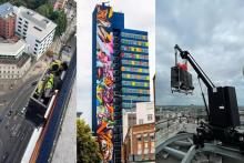 بلندترین دیوارنگاره اروپا