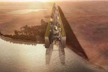 آسمان&zwnj;خراش ۱۲۰ کیلومتری بن سلمان