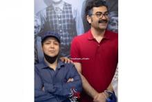 مازیار لرستانی بعد از عملش در پشت صحنه تئاتر