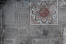 موزاییک باستانی از دل خاک بیرون آمد