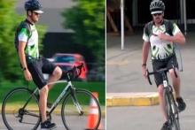 ۱۳۰ کیلومتر دوچرخه سواری بدون دست!