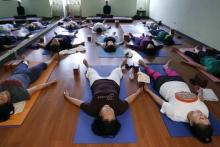 اشتباه گرفتن کلاس یوگا با صحنه قتل عام!