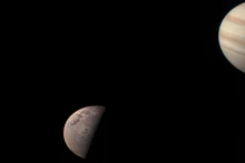 شکار زیبایی خیره‌کننده قمر مشتری