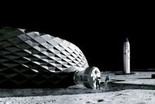 ساخت و ساز خانه‌های عجیب روی کره ماه