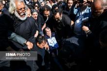 حضور خاص یک هنرمند در مراسم تشییع داریوش مهرجویی