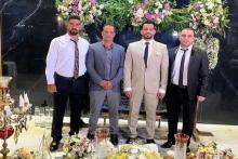 اولین تصاویر از حسن یزدانی و همسرش در مراسم عروسی