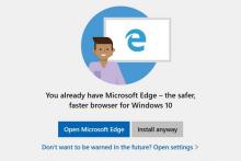 هشدار ویندوز ۱۰ به کاربران در مورد نصب مرورگر کروم و فایرفاکس