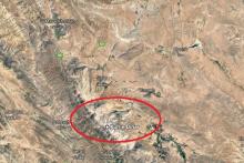 محل سقوط هواپیمای مسافری تهران-یاسوج بر روی نقشه