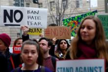 ایرانیان مقیم آمریکا حکم مهاجرتی ترامپ را به چالش کشیدند