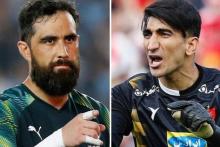 چت اینستاگرامی بیرانوند با کلودیو براوو