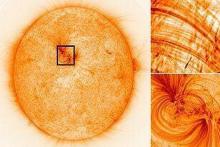 واضح‌ترین تصاویر خورشید منتشر شد(+عکس)