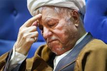 عکس/ پیکر آیت الله هاشمى قبل از تغسیل