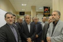 حضور مدیرعامل شرکت مخابرات ایران در مرکز مخابرات مالک اشتر تهران