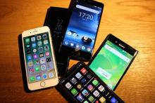 سقوط فروش گوشی هوشمند 