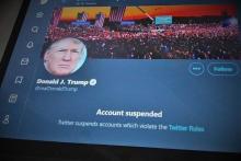 ترامپ پس از ترک کاخ سفید دیگر مجاز به فعالیت در توییتر نیست