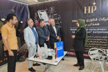 بازدید مدیران اتحادیه صادرکنندگان صنعت مخابرات از چهارمین نمایشگاه شهر هوشمند ایران