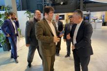 بازدید سرپرست دفتر صنایع برق و الکترونیک وزارت صمت از ظرفیت صادراتی محصولات فناوری اطلاعات در ایران - اکسپو ۱۴۰۳