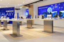 اینفوگرافیک درختکاری سامسونگ در ایران