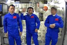 سفر فضانوردان چینی به مدار زمین